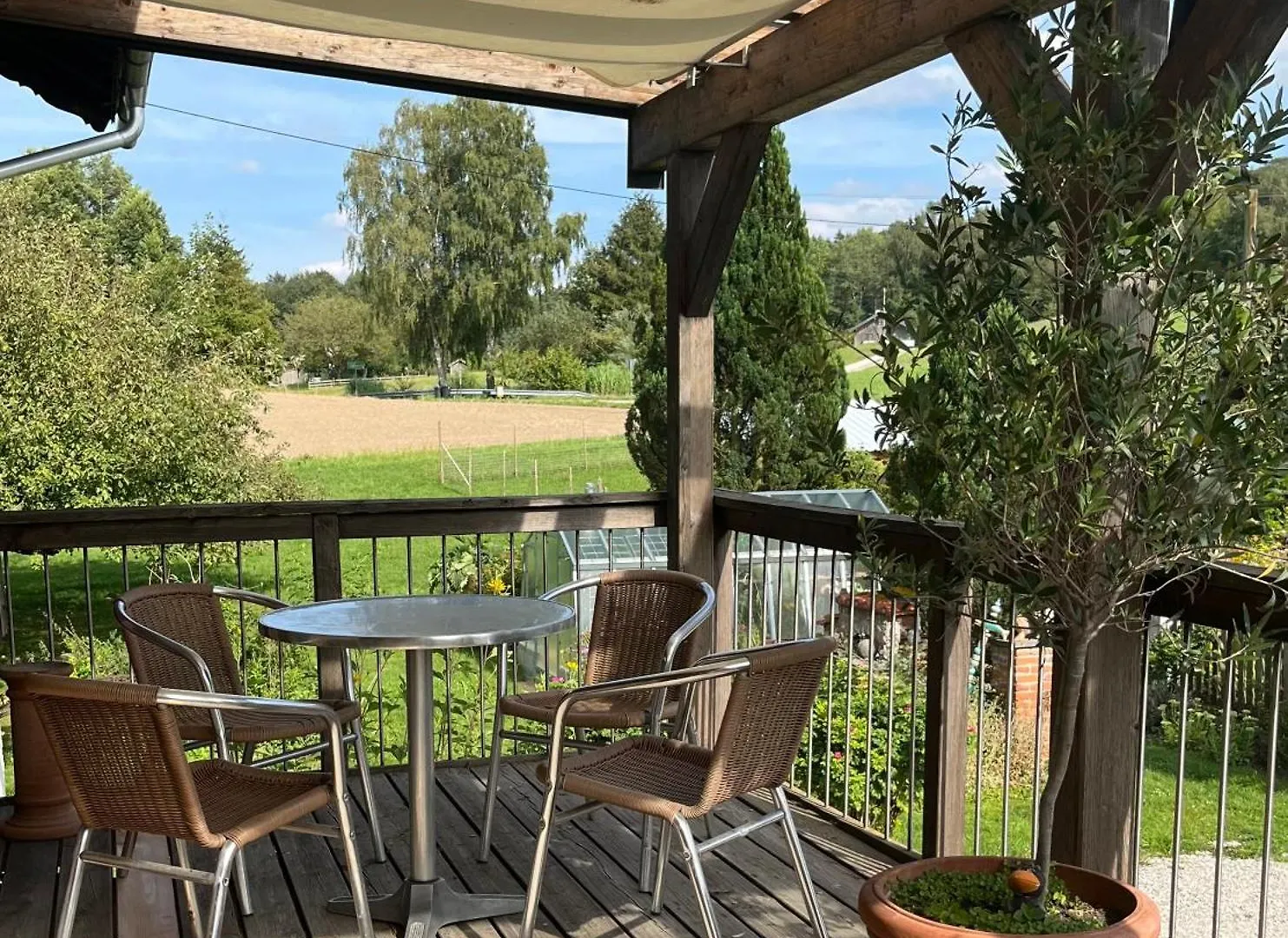 Apartmán Ferienwohnung Metzner Gars Německo